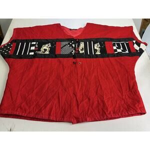 joann bickley san diego handmade cat quilted art to wear lagenlook top